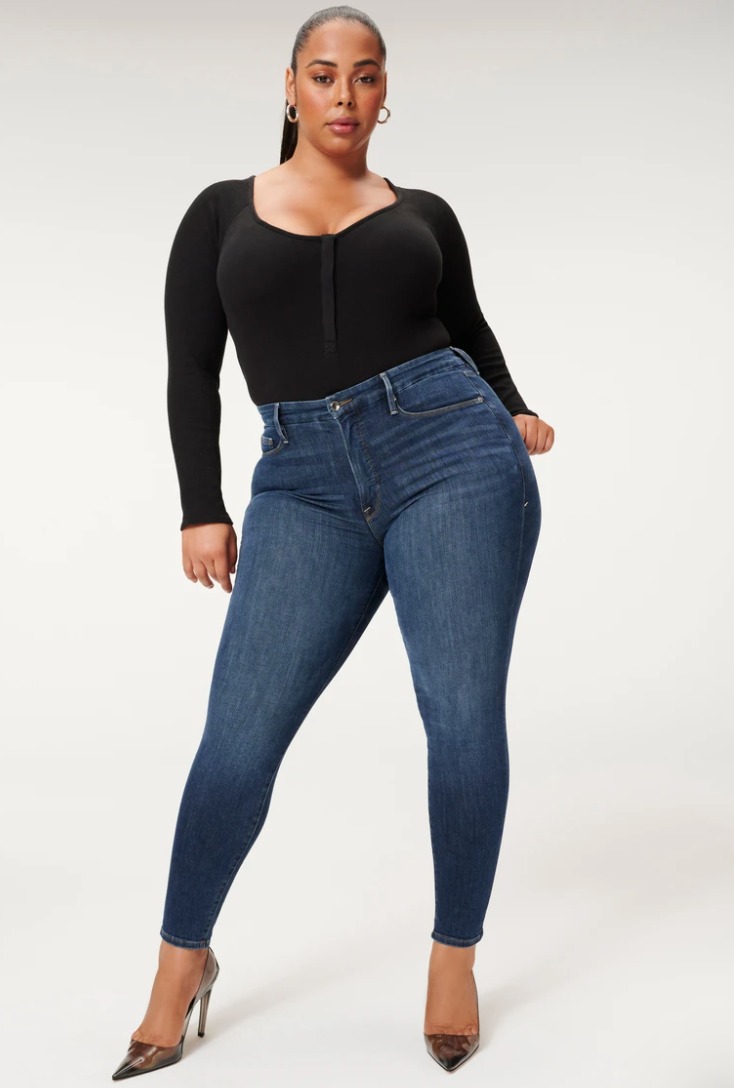 skinny jeans and booties plus size